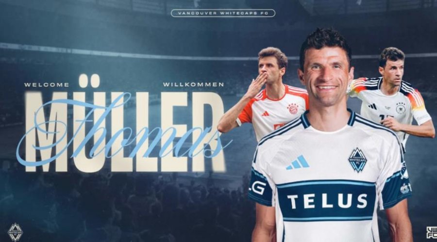Zyrtare/ Thomas Müller kalon te Vancouver Whitecaps: Po vij për të fituar!