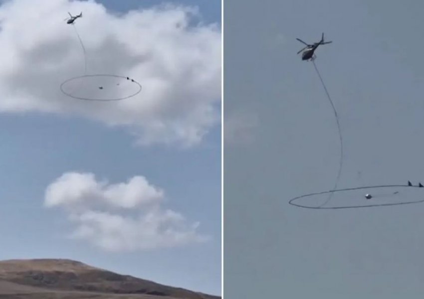 Menduan se po kërkonte një thesar, zbulohet misteri i helikopterit me ‘unazë gjigante’ në Turqi