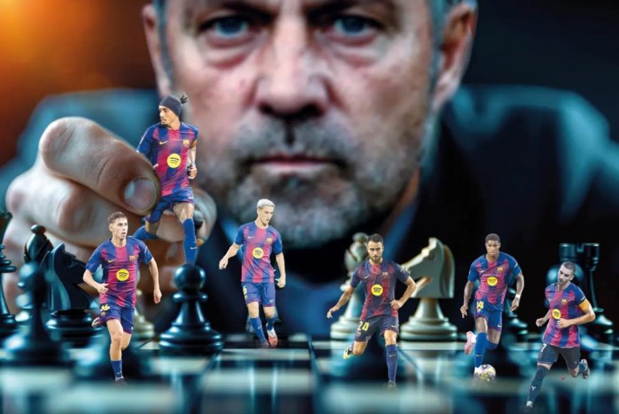 Barcelona e Flick-ut të fut  frikën, fleksibilitet maksimal me lojtarë që luajnë në disa pozicione