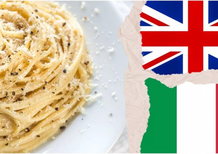 Si një recetë makaronash ka shkaktuar një grindje diplomatike midis Mbretërisë së Bashkuar dhe Italisë