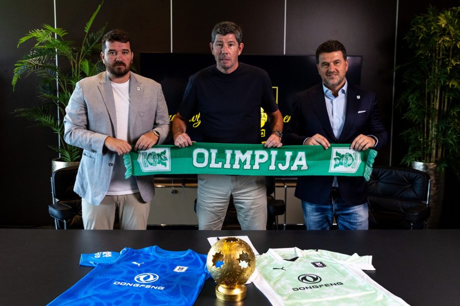 Olimpija e Ljubjanës prezanton trajnerin e ri para ndeshjes me Egnatian