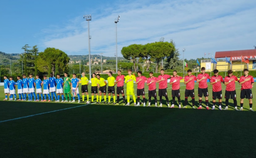U-17/ Shqipëria zhvillon ndeshjen e parë miqësore me Italinë