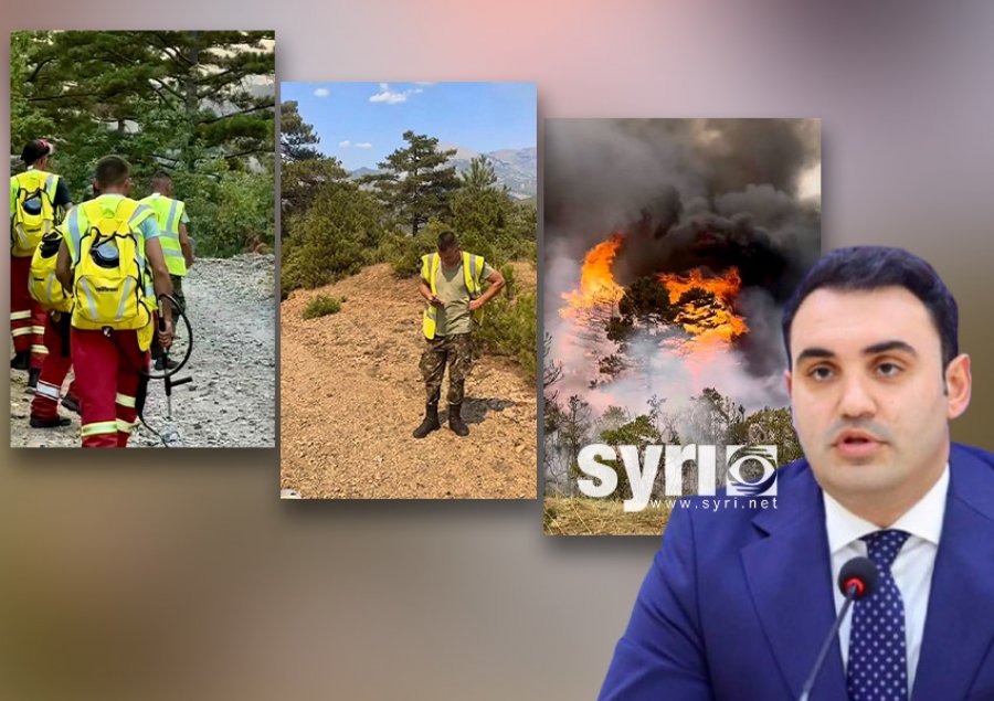 FOTO/ Këlliçi: Shqipëria po digjet, kjo nuk është fatkeqësi natyrore, por tradhti ndaj njerëzve