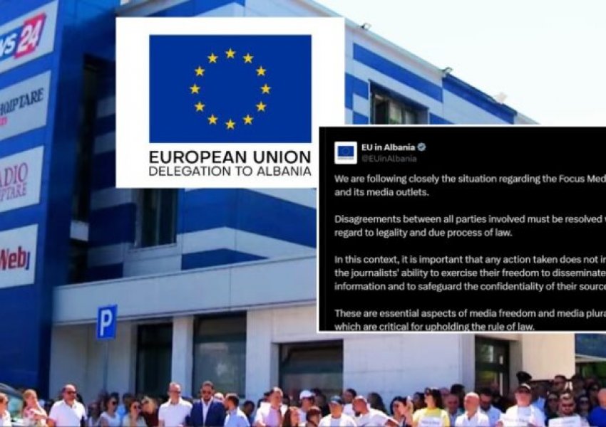 Sulmi ndaj News 24/ Zyra e BE: Të mos cenohet puna e gazetarëve në përcjelljen e informacionit dhe ruajtjen e konfidencialitetit!