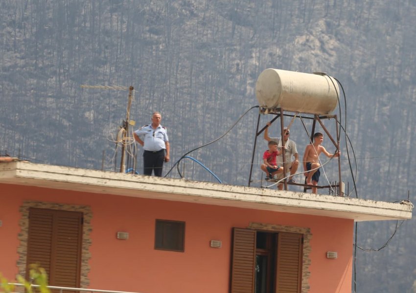 Foto pa koment/ Delvina 'e shkretë' nga zjarret dhe mungesa e shtetit