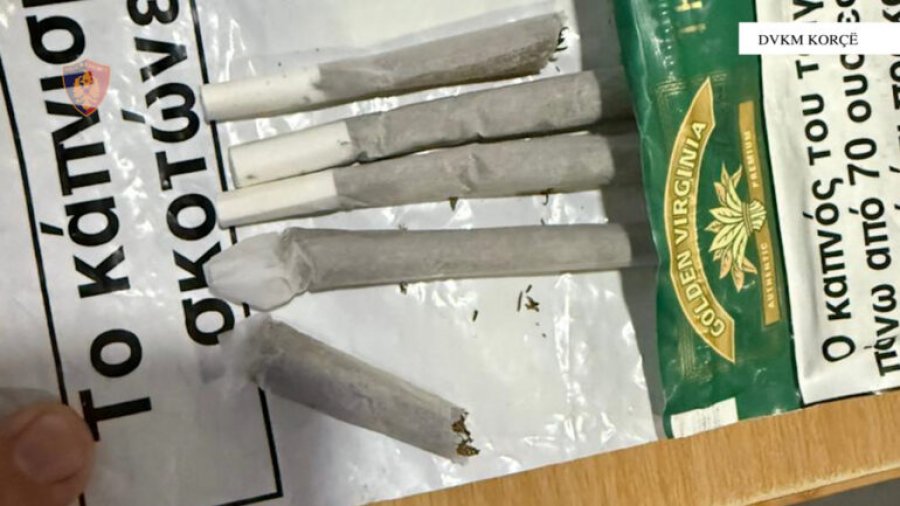 Korçë/ Iu gjet lëndë narkotike gjatë kontrollit, arrestohet 37-vjeçari
