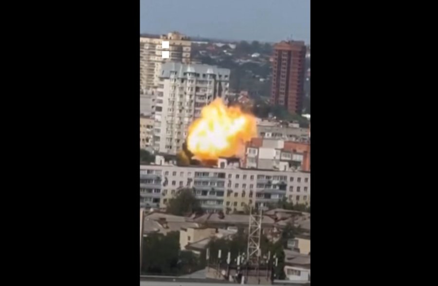 VIDEO/ Droni ukrainas godet ndërtesën e banimit në Rusi, 13 të plagosur 