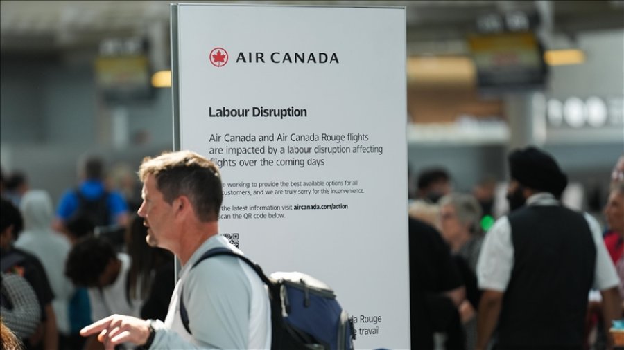 Air Canada anulon fluturimet për shkak të grevave të mundshme, preken 130 mijë udhëtarë në ditë
