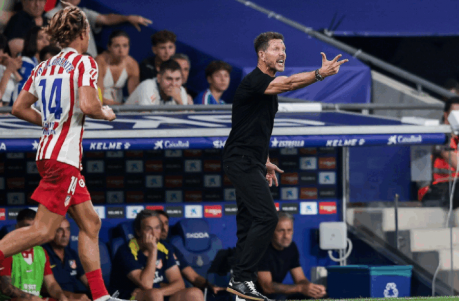 Diego Simeone regjistron humbjen e parë në ndeshjen hapëse të kampionatit në 15 vite tek Atletiko Madridi