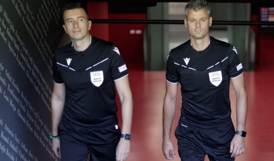 Conference League/ Arbitrat shqiptarë do të gjykojnë dy takime të fazës ‘play-off’