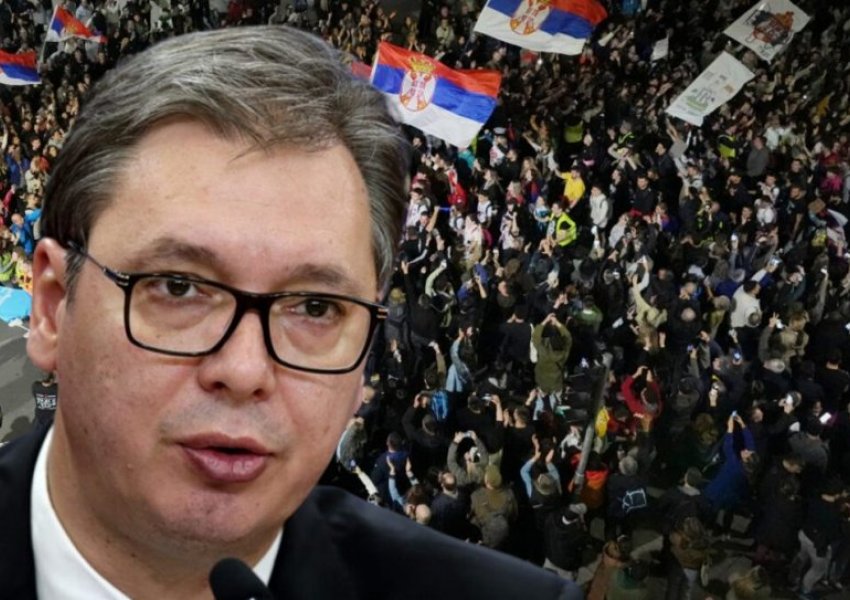 Vuçiç çon popullin në përplasje civile, nxjerr administratën në antimitingje