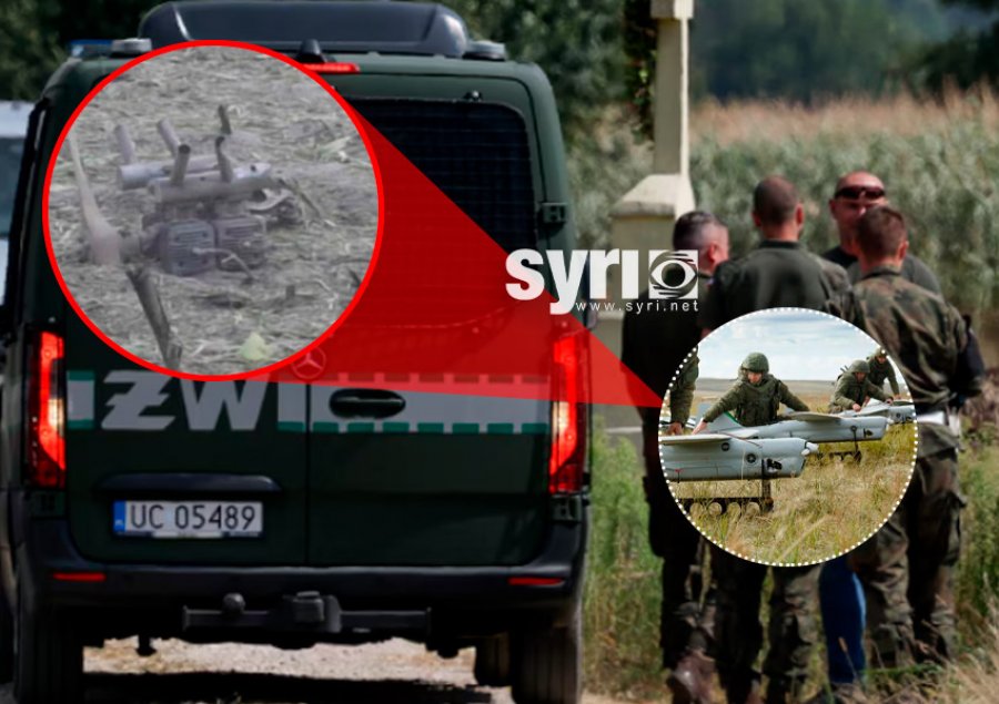 VIDEO/ Rrëzohet droni rus dhe shpërthen 80 km larg Varshavës, Polonia dërgon ushtrinë