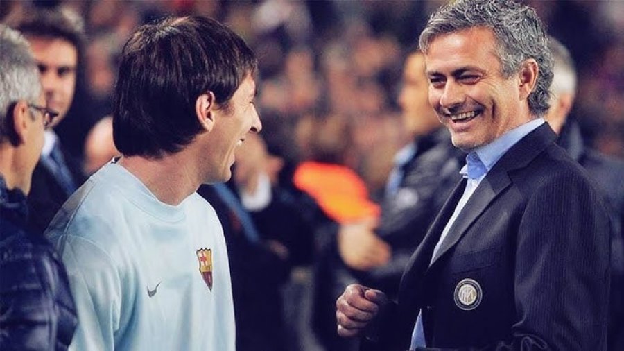 Deklarata befasuese e Mourinhos: Messi më ka ndihmuar të përmirësohem si trajner