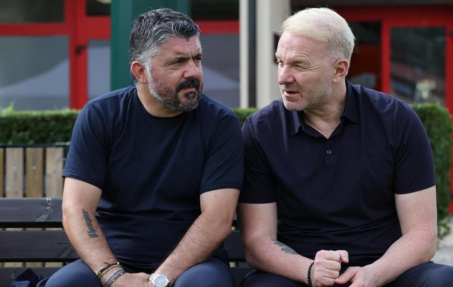 Emocion i madh për Gattuson rikthimi në 'Milanello', takim special edhe me Igli Taren