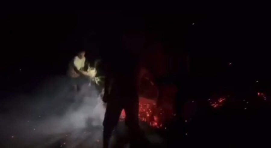 Vijojnë flakët në Fushë Dukat, Vlorë, banorët vënë nën kontroll zjarret, ndërhyrja e zjarrfikësve mungon
