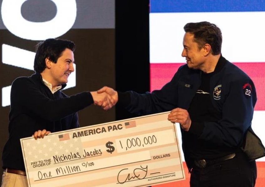 Fituesit e lojës shpërblyese 1 milion dollarëshe gjatë fushatës së Trump ishin të paracaktuar! Musk përballet me padinë  