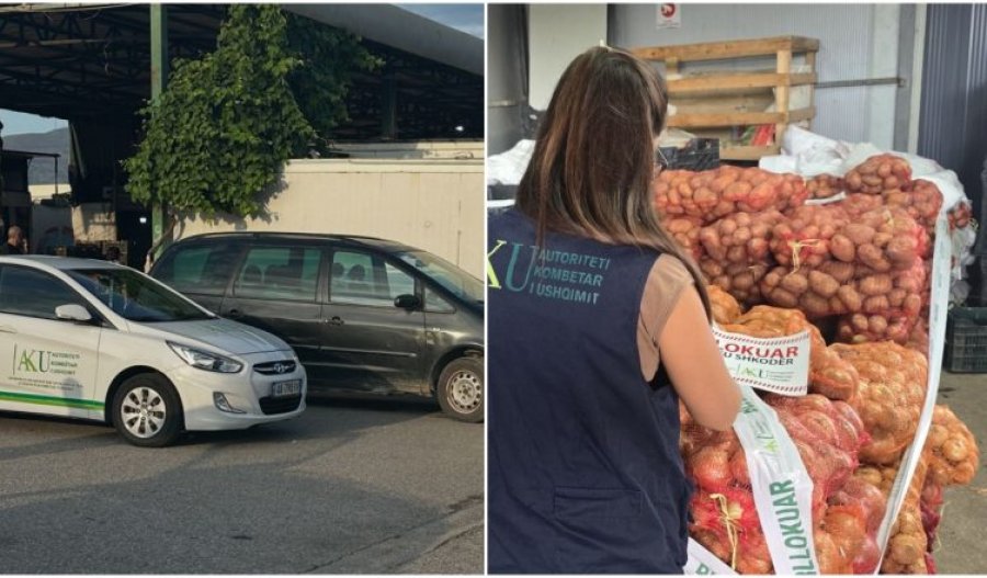 AKU bllokon 3 ton fruta-perime dhe vendos 8 gjoba në aksion kontrolli në Shkodër