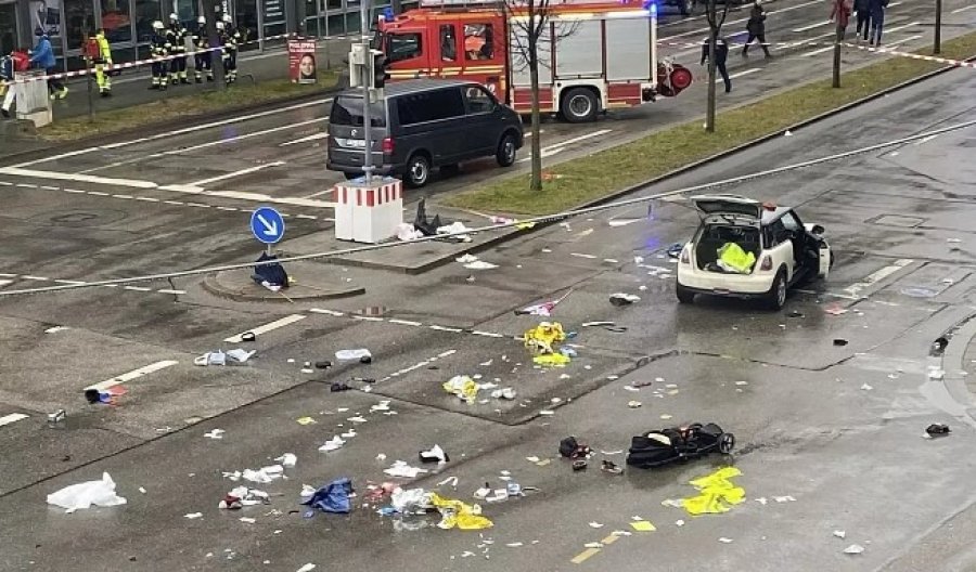 Autoritetet gjermane akuzojnë të dyshuarin afgan për sulmin me makinë në Mynih që vrau dy persona