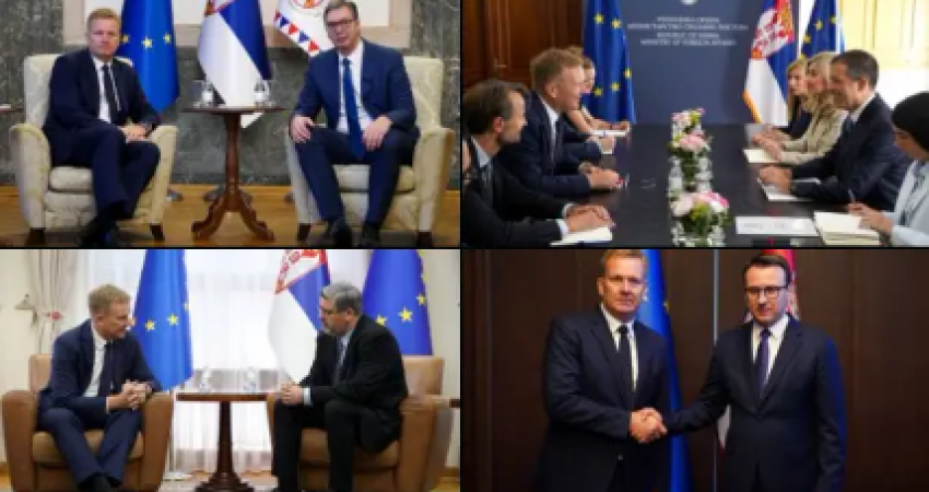 Sorensen në Beograd për “bisedime përgatitore” në prag të takimeve të ardhshme të dialogut