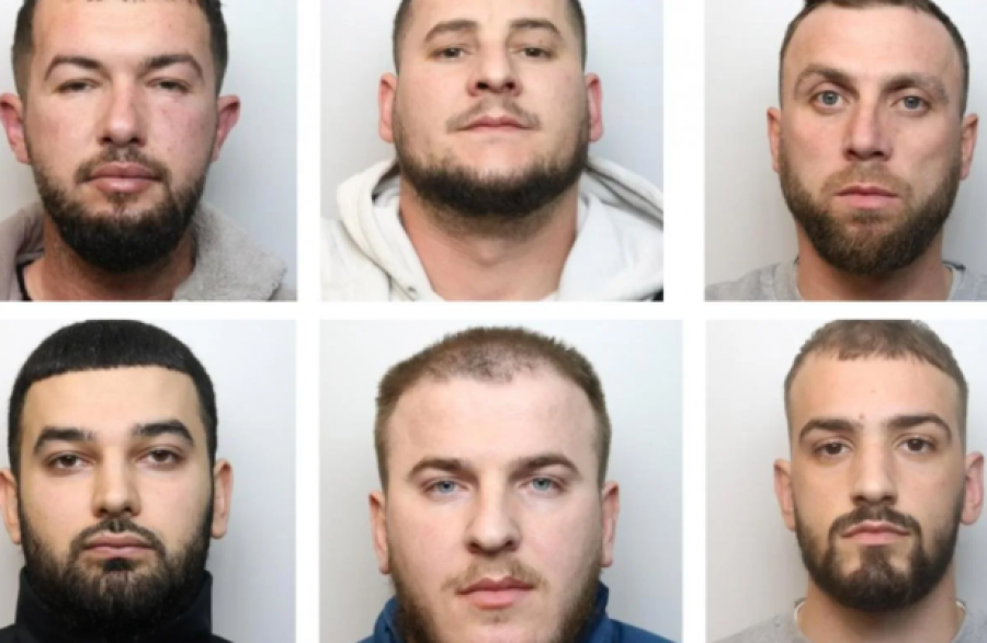 EMRAT/ 'Fundoset' banda shqiptare e narkotrafikut në Britani! Dënohen me 28 vite burg 6 anëtarët