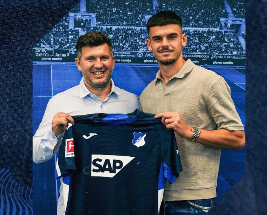 Zyrtare/ Albian Hajdari firmos me Hoffenheimin në Bundesligë
