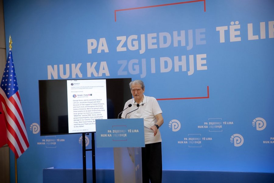 Berisha: Ditë e madhe në histori, personi që loboi për ‘non gratën’ time subjekt i RICO, ai që e firmosi ‘non grata’ në vendin e tij
