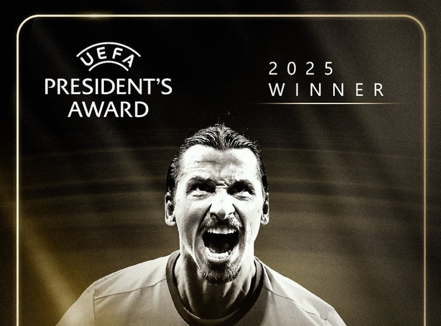 Ibrahimoviç vlerësohet me çmimin ‘President’s Awards Uefa’