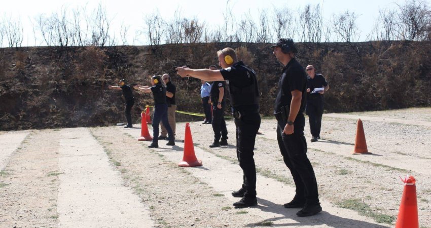26-vjetori i Policisë së Kosovës, mbahen gara të gjuajtjes me armë zjarri në poligon të hapur
