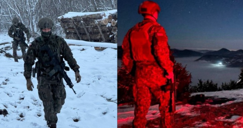 KFOR publikon foto nga patrullimet e ushtarëve në kufi: Do t’i vazhdojmë ditën dhe natën