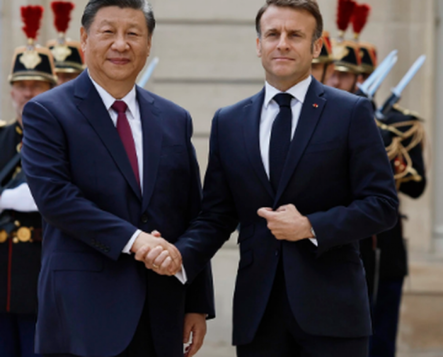 Macron përballë Jinping, viziton Kinën në mesin e tensioneve tregtare