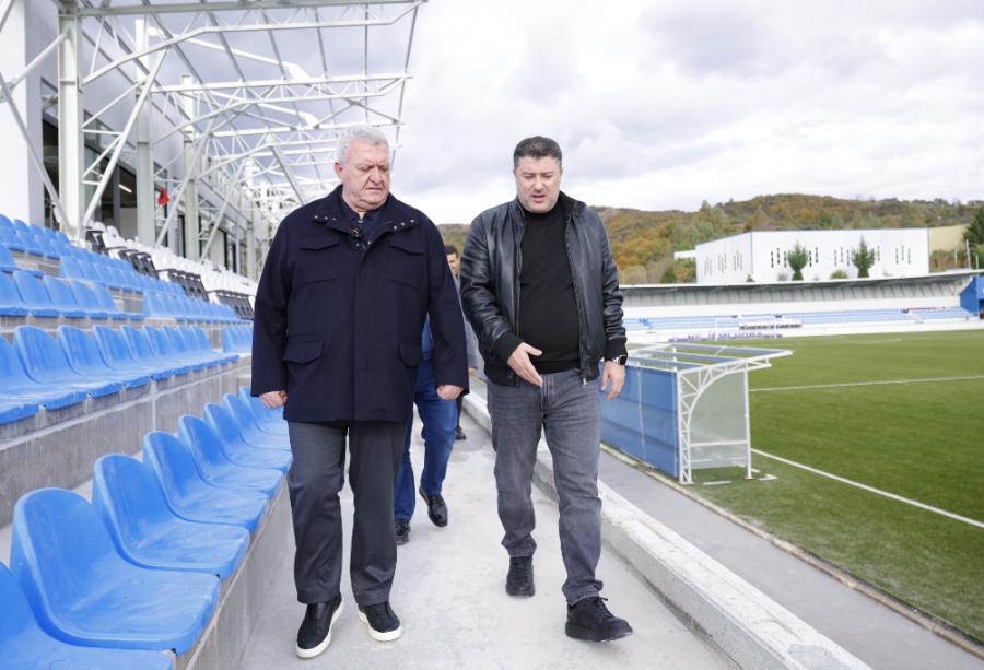 Stadiumin i Vorës drejt përfundimit, Duka: Dikur dukej ëndërr, sot po bëhet realitet