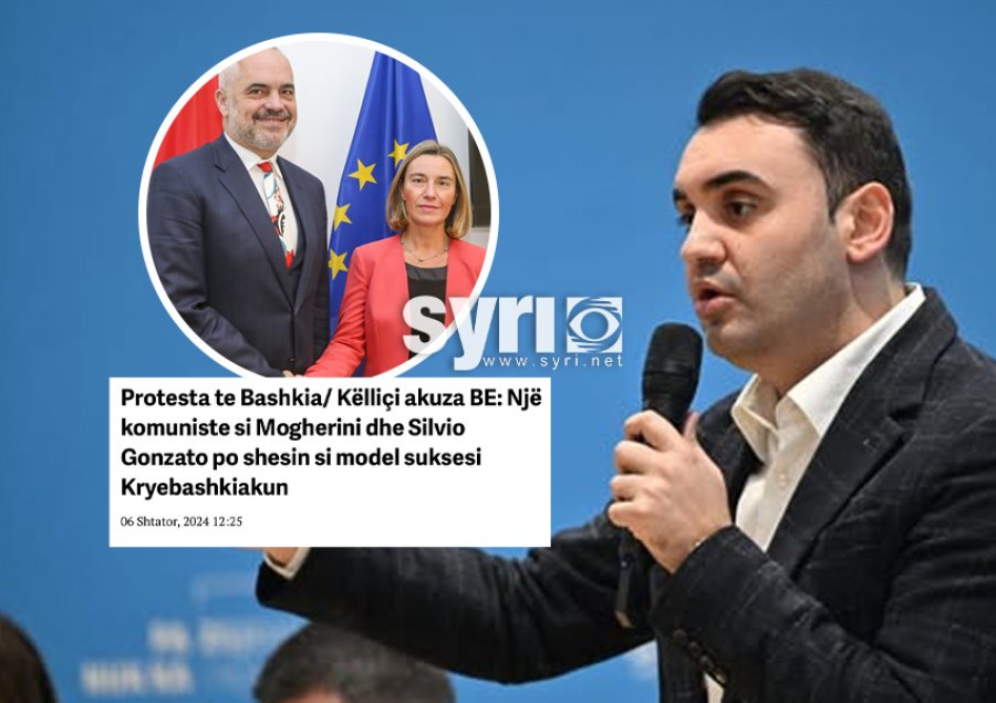 'Euroburokrate e korruptuar'/ Këlliçi për Mogherinin: Na e shiste Veliajn si model suksesi, sot akuzohet për korrupsion, tërheqtë këmbën për Kos!