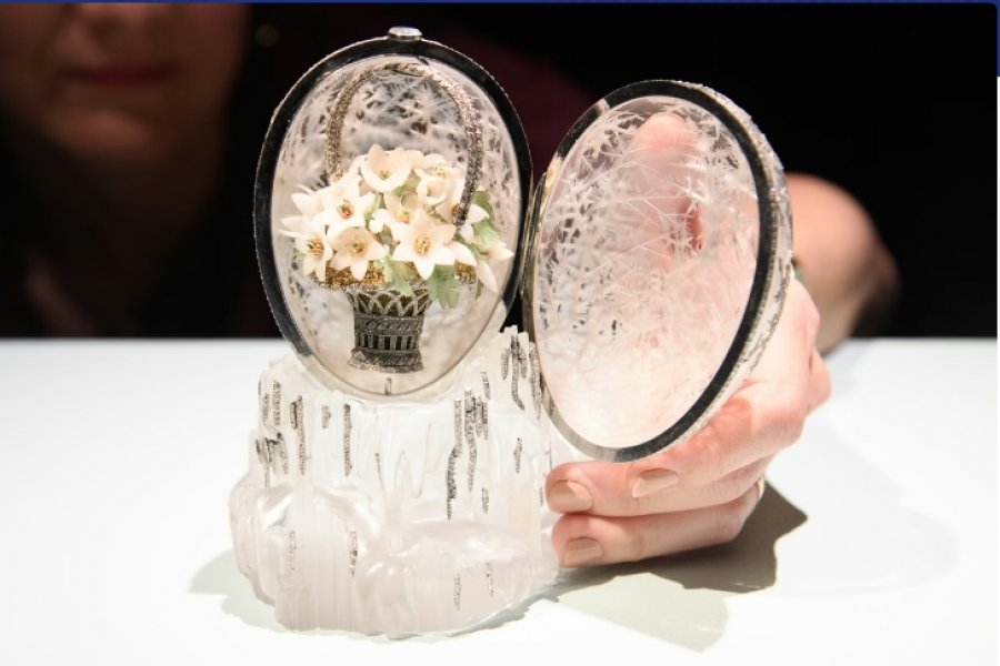Rekord i ri botëror për Fabergé: 'Veza e Dimrit' shitet për 30.2 milionë dollarë