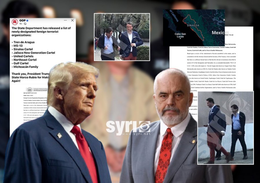 Artikulli bombë i medias amerikane: A do ta mbyllë Donald Trump njërin sy për Edi Ramën për kartelet e drogës?