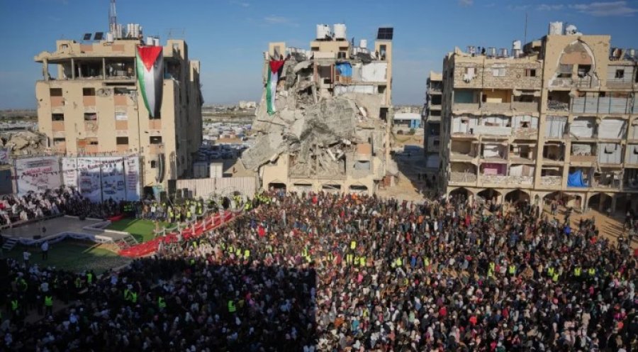 E rrallë në Gaza/ Pas 2 viteve luftë dhe mijëra të vrarëve, martohen 54 çifte