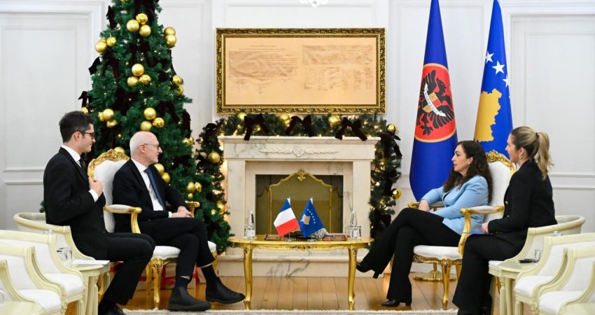 Osmani dhe Guérot diskutojnë zhvillimet politike dhe zgjedhjet e parakohshme