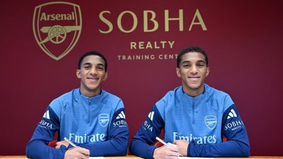 KONTRATA/ Arsenali nënshkruan me binjakët 16-vjeçarë, Edwin dhe Holger Quintero