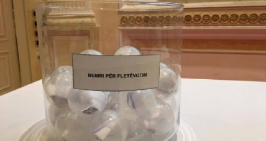 Nesër tërhiqet shorti për renditjen e partive në fletëvotimin për zgjedhjet e 28 dhjetorit