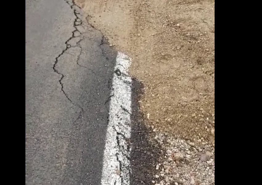 Rruga Burgajet–Derjan–Macukull prishtet 8 muaj pasi u asfaltua! Deputetja Vata: SPAK të hetojë, dorëzojmë provat