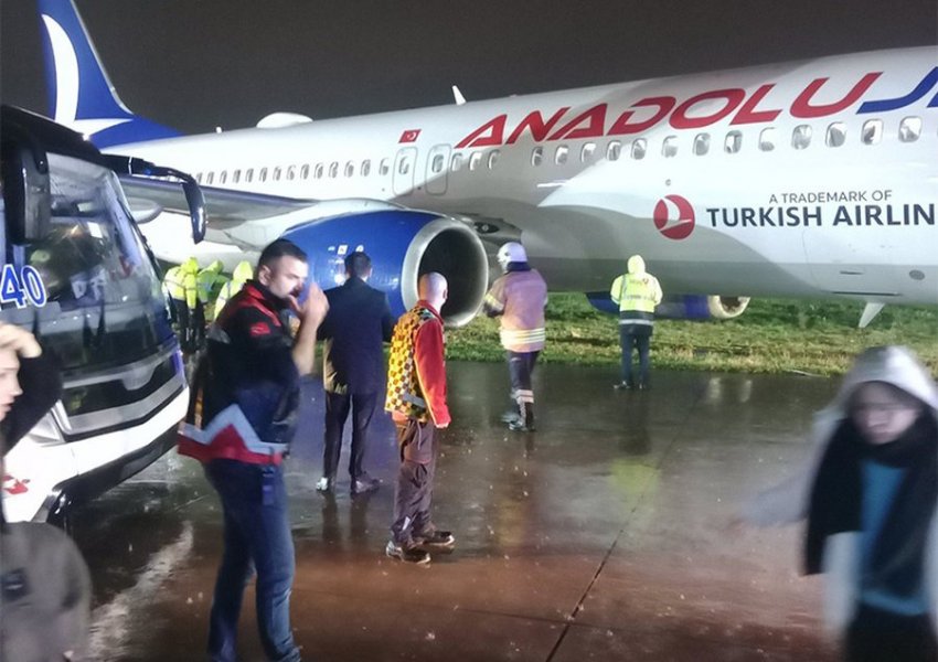 Incident në Stamboll, avioni i nisur nga Prishtina del nga pista