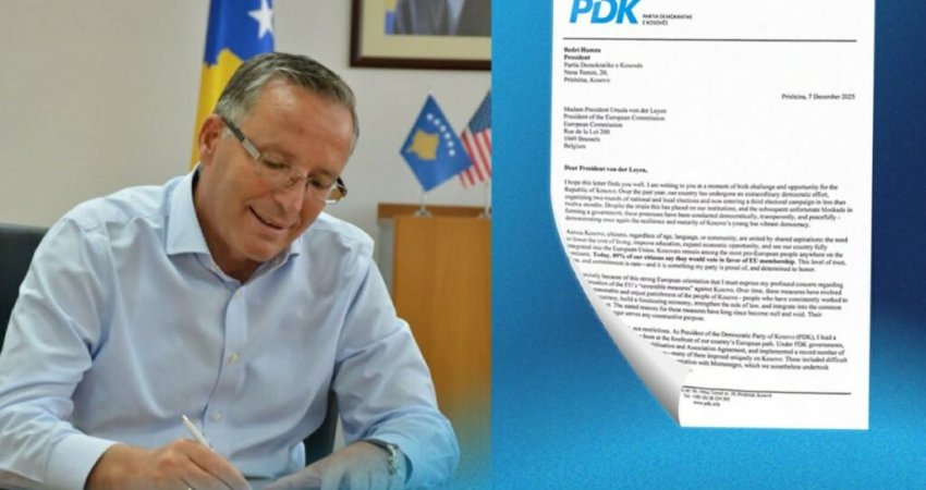 Bedri Hamza i kërkon BE-së heqjen e sanksioneve, përmend edhe Gjykatën Speciale