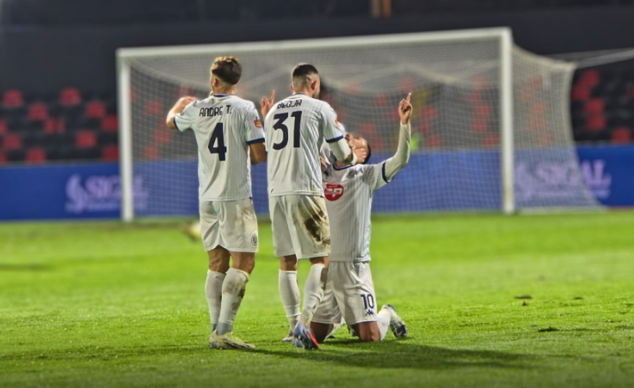 Dinamo i jep leksion futbolli Flamurtarit në Vlorë, ngjitet e treta