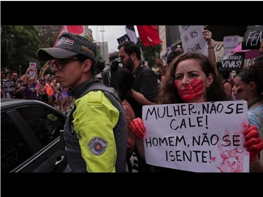 Mijëra njerëz marshojnë në Brazil për të rritur vëmendjen ndaj vrasjeve të grave