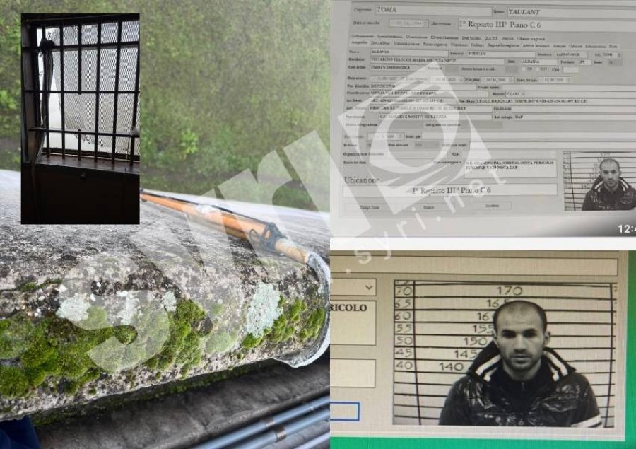 Arratisja e bujshme për herë të katërt e shqiptarit/ SYRI sjell fotot ekskluzive nga burgu i sigurisë së lartë në Milano