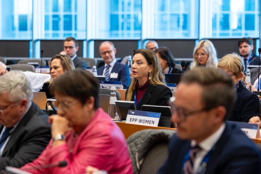 Albana Vokshi prezanton në PPE një rezolutë historike kundër dhunës ndaj grave në politikë dhe në jetën publike