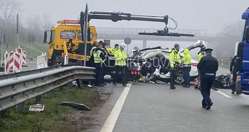 Aksidenti fatal në “Ibrahim Rugova”: Rruga vazhdon të jetë e bllokuar në hyrje të Prizrenit 