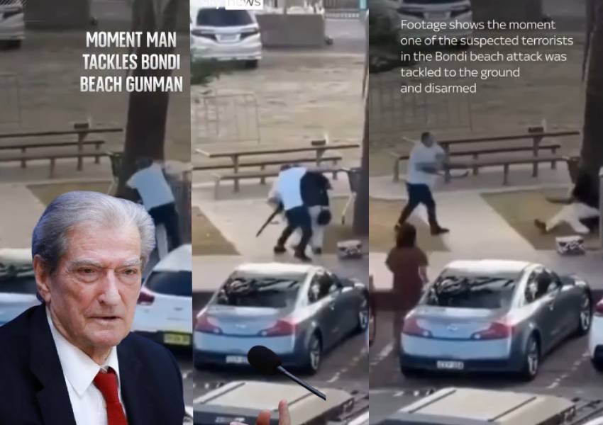 ‘Një hero i vërtetë’/ Berisha nxjerr VIDEO-n nga neutralizimi i agresorit në Australi: Akt i shëmtuar terrorist…