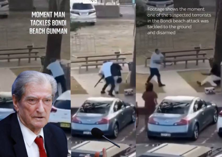 ‘Një hero i vërtetë’/ Berisha nxjerr VIDEO-n nga neutralizimi i agresorit në Australi: Akt i shëmtuar terrorist…