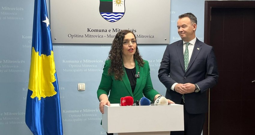 Osmani i premton përkrahje Pecit, Mitrovicën e quajnë vend me bukur natyrore me të cilat e ka bekuar Zoti