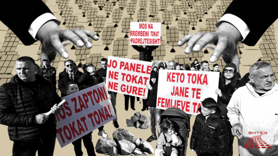 Ndërtimi i parkut fotovoltaik në toka të kontestuara, banorët në Levan: Mbrapa kësaj qëndron Salillari